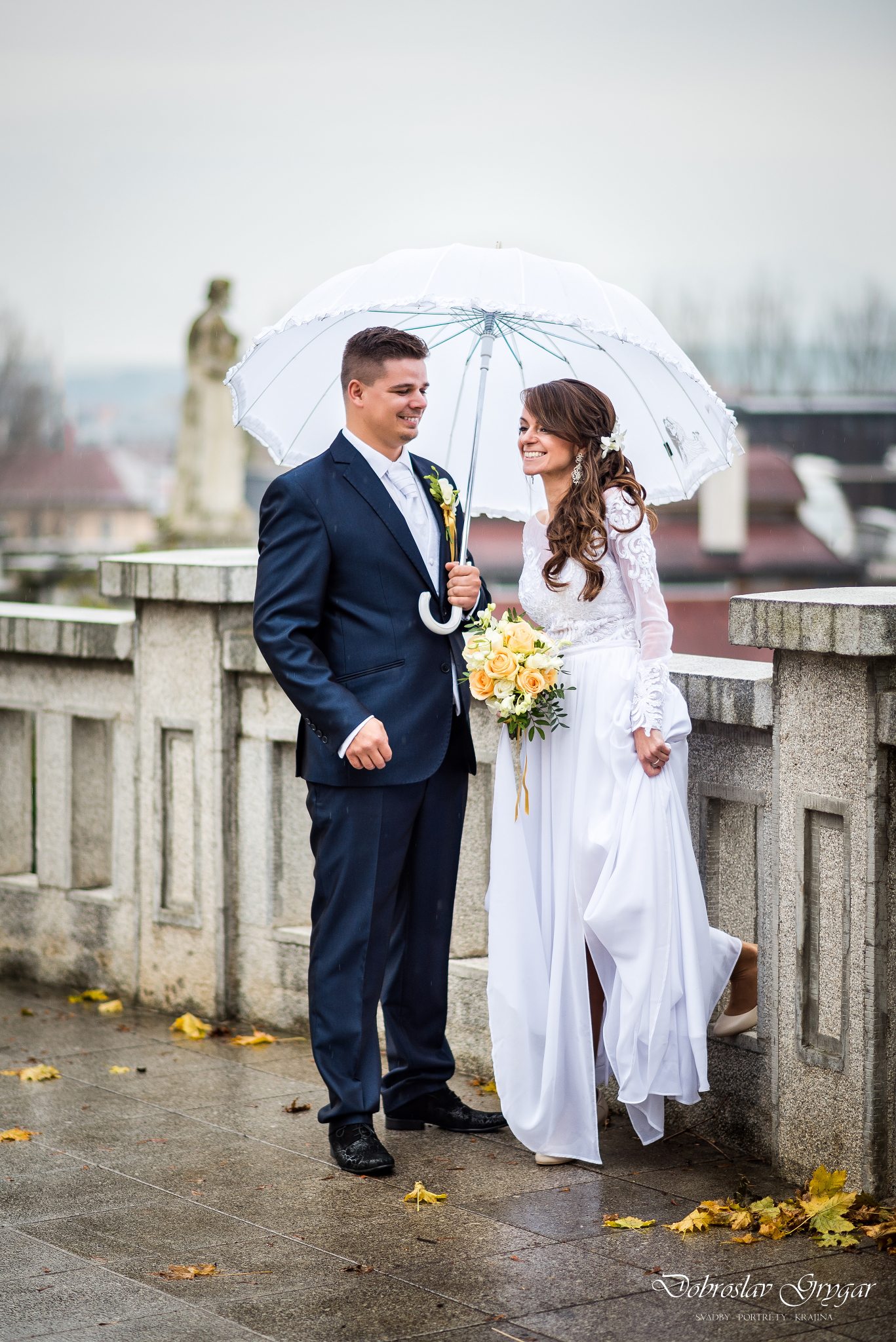 Svadobné portréty Rajecké Teplice | Fotograf na svadbu Rajecká Dolina Dobroslav Grygar